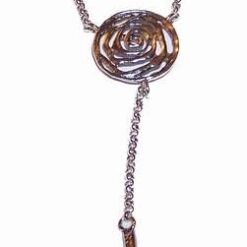 Inel cu simboluri Reiki, din metal, in doua culori