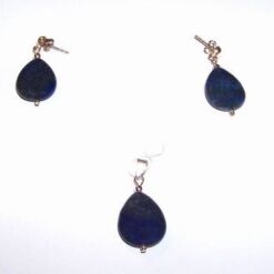 Set din argint cu lapis lazuli Set din argint cu lapis lazuli