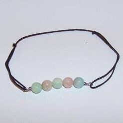 Merkaba din cristal de jasp roscat - ARGINTAT