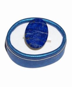 Set din aur de 14 K cu cristale de lapis lazuli si perle