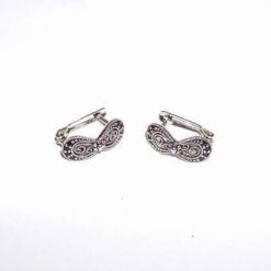 Cercei din argint cu cristale de marcasit