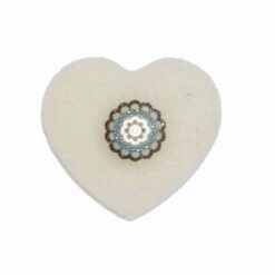 Inel din argint 925 cu mandaka fericirii si spinel,turcoaz