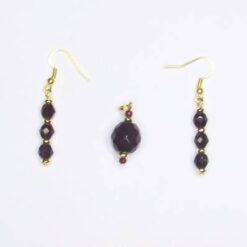 Sfera din cristal natural de jais/gagat