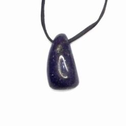 Pandantiv din lapis lazuli in montura din argint