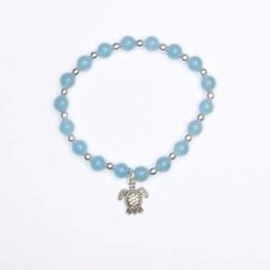 Bratara din angelit cu broscuta testoasa pentru sanatate