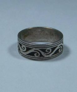 Inel din argint 925 vintage cu model celtic