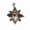 Pandantiv din argint 925 cu peridot lucrat manual
