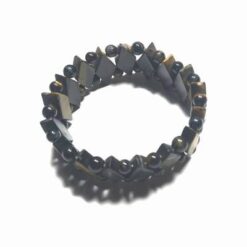 Bratara din Ochi de tigru si Ochi de soim - pe elastic