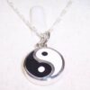 Pandantiv cu Yin Yang, pe lantisor de argint - deosebit !