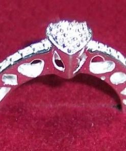 Pandantiv din argint cu cristale Swarovski