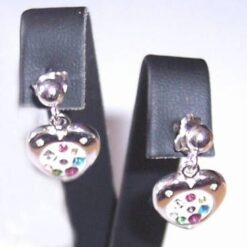 Pandantiv din argint cu cristale Swarovski