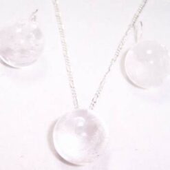 Set de bijuterii din onix, cu argint