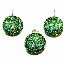 Pandantiv din argint cu cristale Swarovski