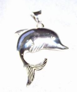 Pandantiv din argint cu delfinul dragostei - model deosebit!