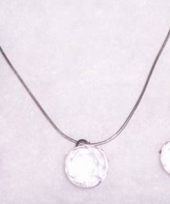 Pandantiv din argint cu cristale Swarovski
