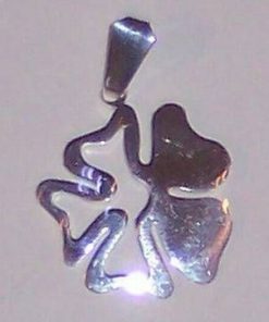 Pandantiv din argint si cristal de granat