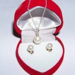Set de bijuterii din cristal de stanca si argint
