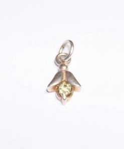 Cercel Trandy din argint cu peridot - olivina