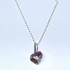 Pandantiv din argint cu cristale Swarovski