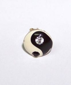 Set de bijuterii cu Yin-Yang si Swarovski - model unicat!