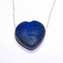 Pandantiv din lapis lazuli in montura din argint