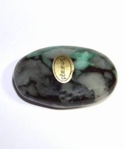 Ochiul lui Horus in montura de argint - roz/transparent