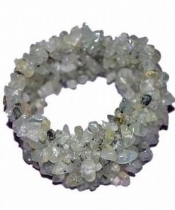 Bratara din prehnita - cristal mare