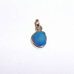 Set din argint cu cristale de opal