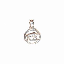 Pandantiv unisex din argint - Taur