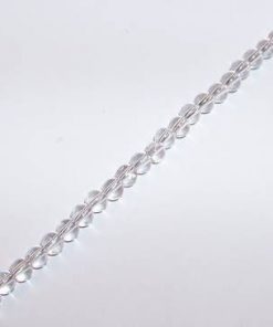 Cercei din metal nobil cu cristal tip rubin