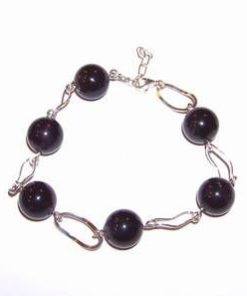 Bratara din argint cu Yin Yang - model barbatesc