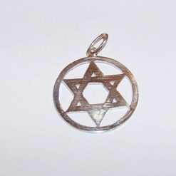 Hexagrama kabbalistica din argint