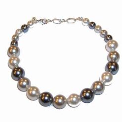 Bratara din perle de cultura cu inchizatoare din argint