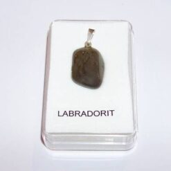 Cercei din argint cu labradorit