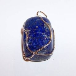 Bratara placata cu cristale de lapis lazuli