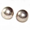 Cercei argintati, tip sfera