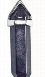 Pandantiv unisex din piatra soarelui placat cu argint