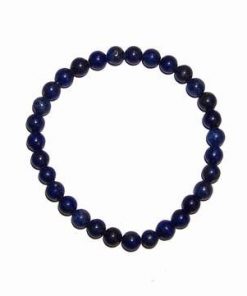 Bratara cu cristale de lapis lazuli, pe elastic