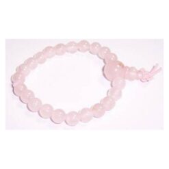 Bratara Mala din cristal de cuart roz