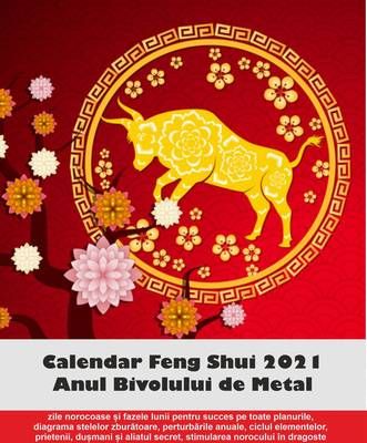 Calendar Feng Shui 2021 in limba romana