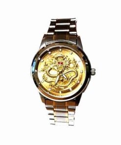 Ceas vintage, cuart, cu geam mineral multifatetat