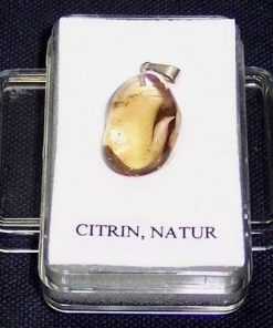 Colier cristale de citrin, cuart fumuriu, aur 14k