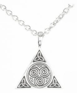 Talisman celtic cu cele 3 tipuri de noroc din aliaj