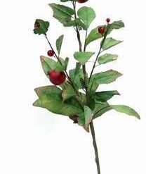Crenguta cu flori de mar roz - 120 cm
