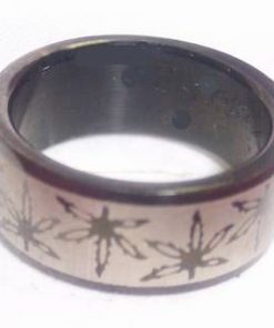 Inel din inox cu pietre
