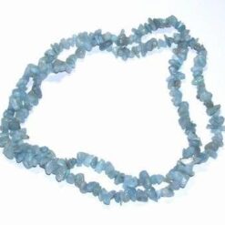 Cristal natural din larimar cu agatoare din argint