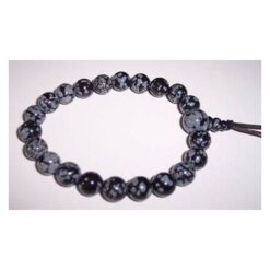 Bratara Mala din cristal de obsidian