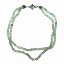 Inel din argint cu marcasit si cristale Swarovski