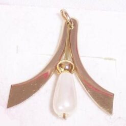 Pandantiv placat cu aur de 14k