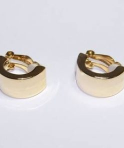 Cercei placati cu aur de 14k